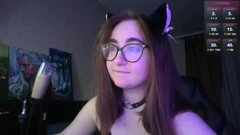 Snapshot of el_sweety chatting on March 2, 4:21 pm If you like it when I meow give me a thumbs up online show from March 2, 4:21 pm