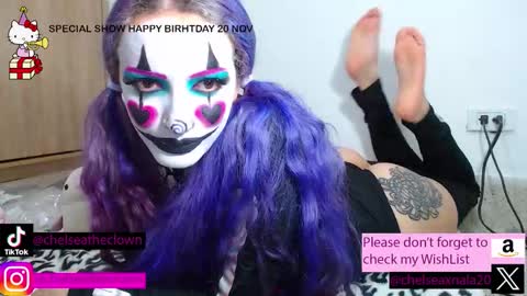 Chelsea  Please help me to reach 100 thumbs up online show from November 13, 8:00 pm