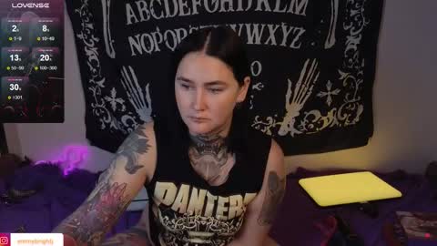 Snapshot of emmybrightj_ chatting on October 6, 1:12 am Emmy Bright 50 online show from October 6, 1:12 am
