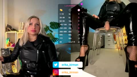 Snapshot of erika_kirman chatting on January 25, 1:08 pm Erika online show from January 25, 1:08 pm