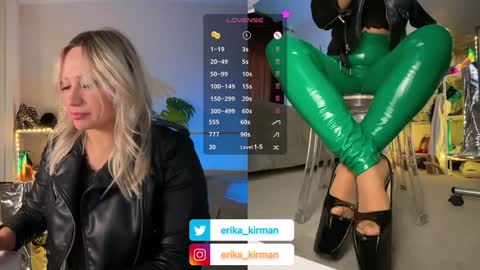 Snapshot of erika_kirman chatting on December 14, 3:58 pm Erika online show from December 14, 3:58 pm
