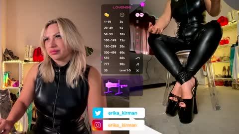 Snapshot of erika_kirman chatting on January 31, 3:22 pm Erika online show from January 31, 3:22 pm