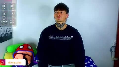 Snapshot of estebanchar_ chatting on February 24, 12:05 pm Esteban independent model online show from February 24, 12:05 pm