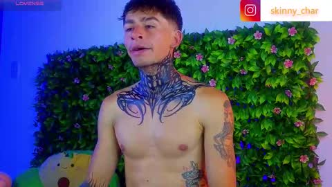 Snapshot of estebanchar_ chatting on October 12, 12:25 am Esteban independent model online show from October 12, 12:25 am