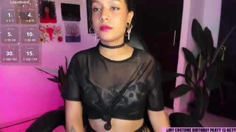 Snapshot of freaky_lia chatting on October 9, 12:05 am Lia Gomez online show from October 9, 12:05 am