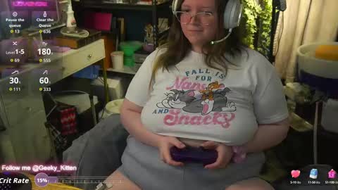 Geeky Kitten Leina -  online show from September 29, 10:03 am