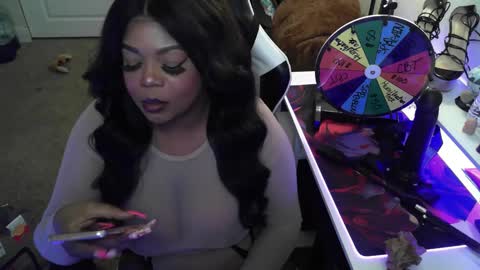 Snapshot of goddesscocoaa chatting on January 28, 7:53 am Goddess Cocoa online show from January 28, 7:53 am