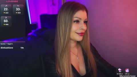 MesmErisse online show from February 10, 1:01 pm