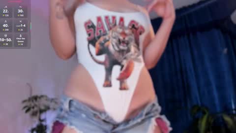 Snapshot of hannah_jonhson_1 chatting on October 7, 1:45 am Hannah online show from October 7, 1:45 am