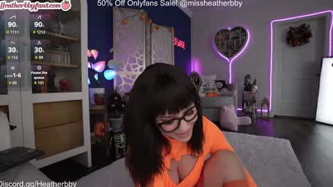 Snapshot of heatherbby chatting on October 20, 10:26 pm Heather online show from October 20, 10:26 pm