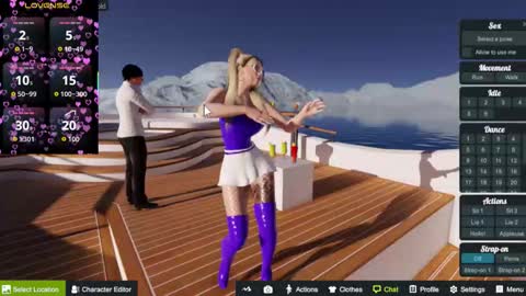 Snapshot of hikary__moon chatting on October 2, 7:12 pm Eva online show from October 2, 7:12 pm