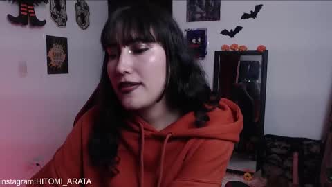 Snapshot of hitomi_arata chatting on October 16, 1:49 am Hitomi Arata online show from October 16, 1:49 am