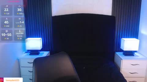 Snapshot of honey_dark chatting on October 21, 3:33 am Honney online show from October 21, 3:33 am