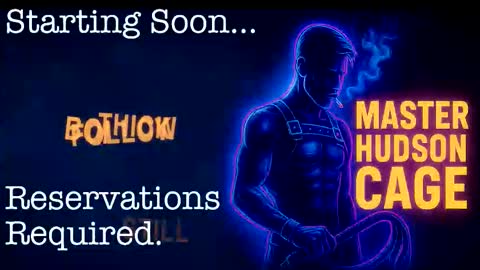 Hudson Cage formerly DCLthrKnkBoy online show from January 18, 10:08 pm