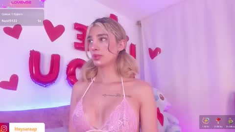 Sara  online show from February 12, 1:26 pm