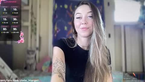 Jade Margot online show from March 22, 12:03 am