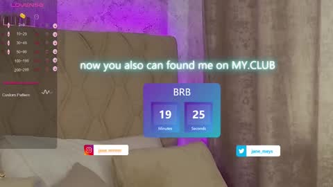 your kitty JANE roawww online show from February 28, 8:20 am