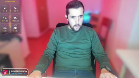 javierduro24 online show from January 12, 4:40 pm