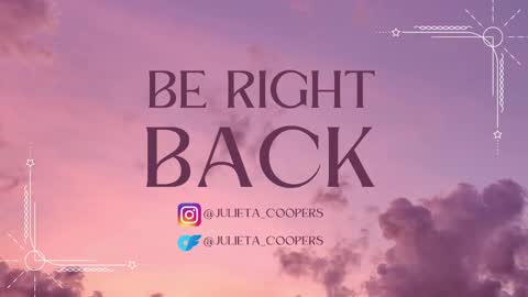 Snapshot of julieta_cooper20 chatting on February 28, 7:15 am Juli online show from February 28, 7:15 am