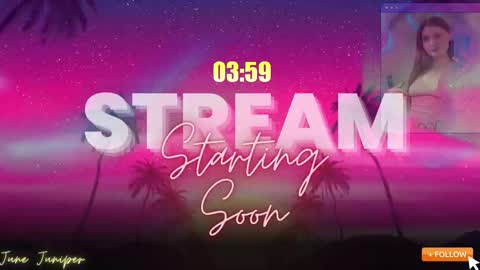 June Juniper online show from September 10, 11:17 pm