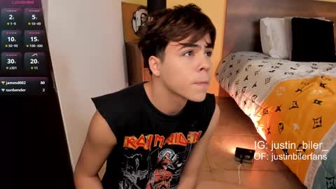 Justin online show from March 12, 3:40 pm