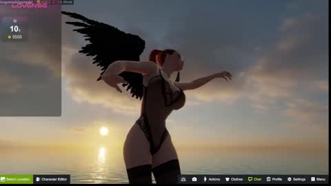 Snapshot of kagome__higurashi chatting on October 15, 10:10 pm Emily online show from October 15, 10:10 pm