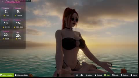 Snapshot of kagome__higurashi chatting on October 4, 4:16 pm Emily online show from October 4, 4:16 pm