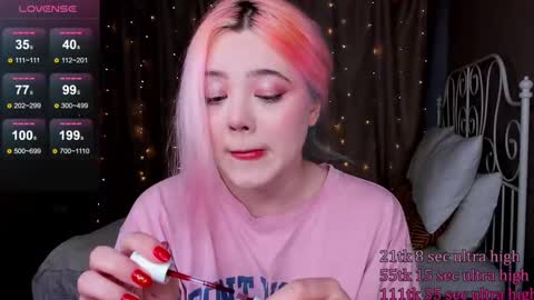 Snapshot of kawaii_yuki chatting on March 7, 8:45 am Yuki online show from March 7, 8:45 am