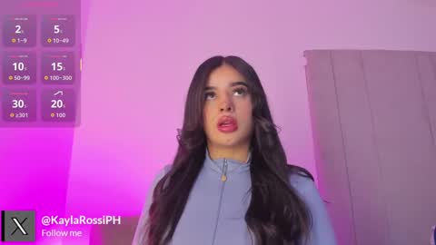 Kayla online show from October 1, 7:02 pm