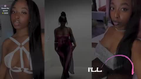Snapshot of kimberlylenox chatting on March 10, 9:07 pm Queen Kim online show from March 10, 9:07 pm