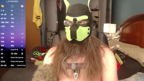 kinkywolf87 online show from April 28, 9:08 pm