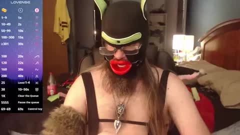 kinkywolf87 online show from May 1, 5:40 pm
