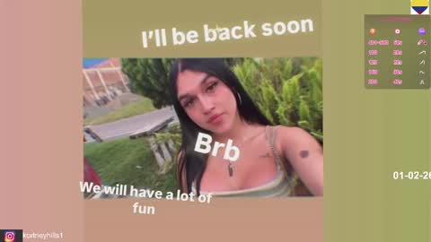 Kortneyhills - Aries online show from February 1, 11:13 pm