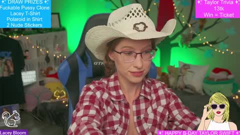 Lacey Bloom online show from December 14, 1:27 am