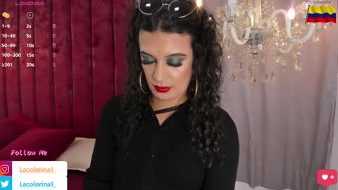 Snapshot of lacolorina_ chatting on March 1, 9:26 pm Colorina online show from March 1, 9:26 pm