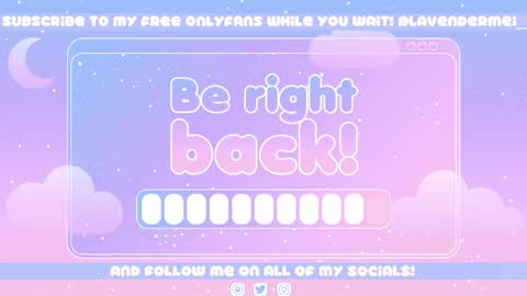 LavenderMei online show from December 16, 3:03 am