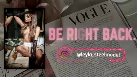 INSTA leylasteel model         online show from February 27, 11:28 am