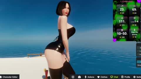 Snapshot of lollita__pop chatting on October 3, 9:45 pm ANNE online show from October 3, 9:45 pm