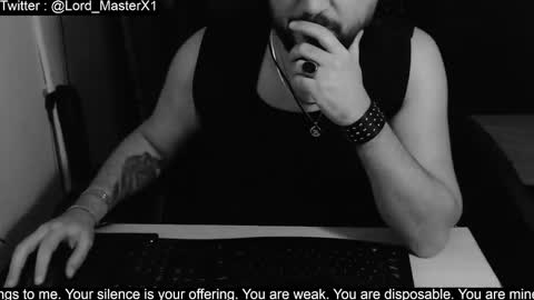 lord_masterx online show from January 19, 12:20 am