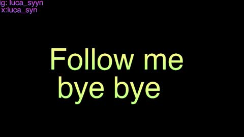 Luca S online show from February 19, 7:46 pm