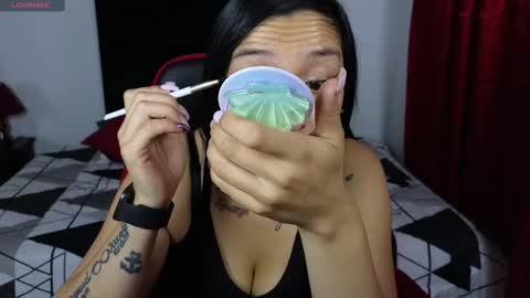 Snapshot of majuu__ chatting on February 10, 12:39 pm Celeste Bonet online show from February 10, 12:39 pm