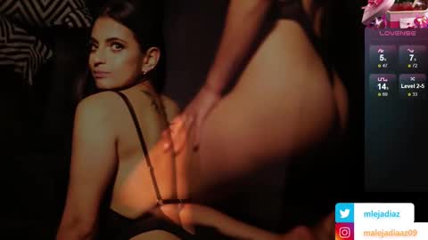 Snapshot of malejadiaz_ chatting on February 17, 8:16 pm Maleja Diaz online show from February 17, 8:16 pm