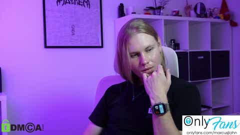 Snapshot of marcusjlahn chatting on October 15, 11:05 pm marcusjlahn online show from October 15, 11:05 pm