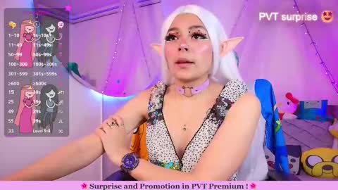 Snapshot of marcy_neko chatting on February 23, 2:04 pm Marceline online show from February 23, 2:04 pm