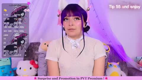 Snapshot of marcy_neko chatting on February 28, 3:15 pm Marceline online show from February 28, 3:15 pm