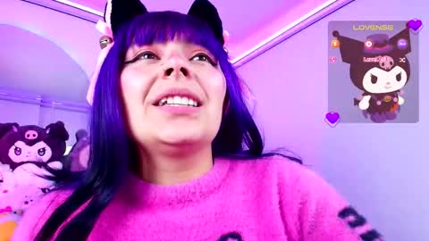 Snapshot of marcy_neko chatting on October 7, 12:45 pm Marceline online show from October 7, 12:45 pm
