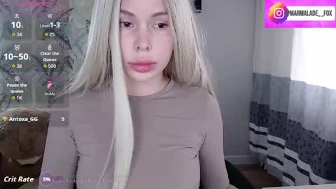 Marmalade Fox online show from November 15, 6:59 am