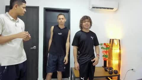 Team Cris Darwin- Fernando- Stiven- David online show from March 9, 11:36 am