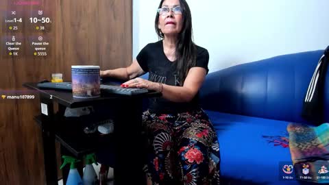 Snapshot of mature_beautiful chatting on October 7, 11:50 am Lucy online show from October 7, 11:50 am