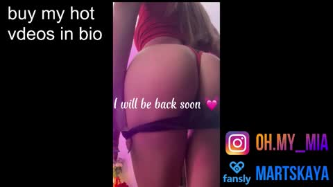 Snapshot of mia4sin chatting on October 20, 9:36 am Mia Martskaya online show from October 20, 9:36 am